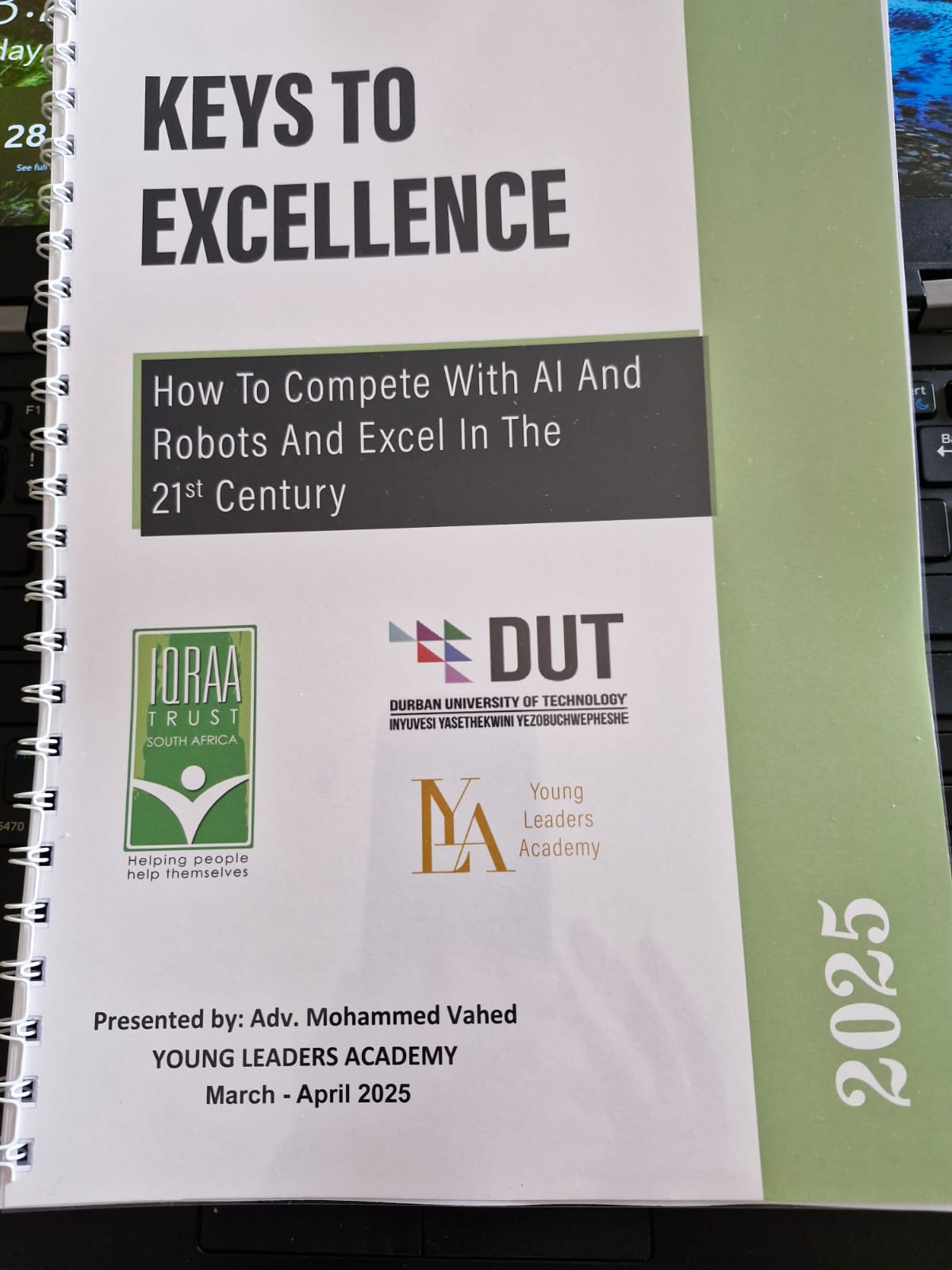 DUT Keys to Excellence Workshop 2025